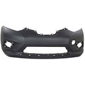 2014-2016 Nissan Rogue Front Bumper Cover, Upper Primed, Lower Textured.