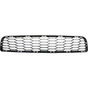 2013-2014 Nissan Sentra Front Bumper Grille, Black.