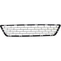 2013 Nissan Sentra Front Bumper Grille, Dark Gray.