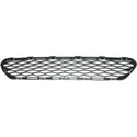 2014 Nissan Rogue Front Bumper Grille, Textured (CAPA).