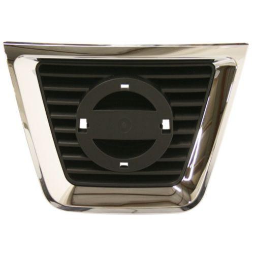 2008-2010 Nissan Rogue Grille, Center, Chrome Shell/Black Insert - Classic 2 Current Fabrication