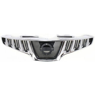 2009-2010 Nissan Murano Grille Assembly, Chrome Shell/Black Insert - Classic 2 Current Fabrication