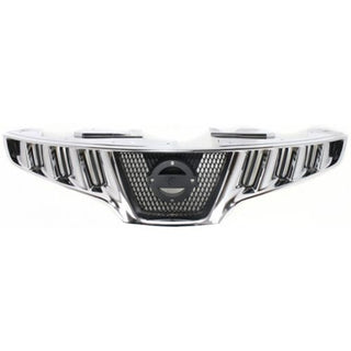 2009-2010 Nissan Murano Grille, Chrome Shell/Black - Classic 2 Current Fabrication