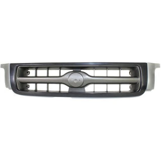 1999-2001 Nissan Pathfinder Grille, Silver - Classic 2 Current Fabrication