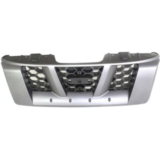 2005-2008 Nissan Xterra Grille, Gray Shell/Dark Gray - Classic 2 Current Fabrication