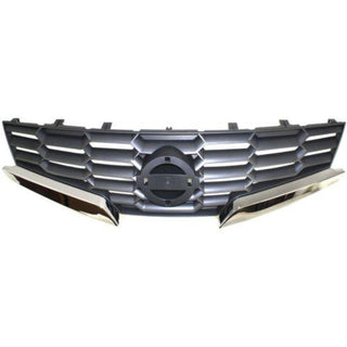 2008 Nissan Altima Grille, Painted-Black - Classic 2 Current Fabrication