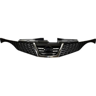 2011-2014 Nissan Juke Grille, Painted-Black - Classic 2 Current Fabrication