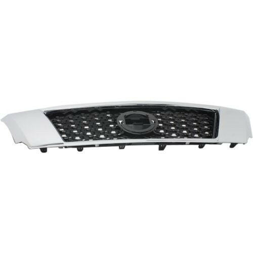2013-2014 Nissan Pathfinder Grille, Painted-Black (CAPA).