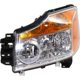 2008-2015 Nissan Titan Head Light LH, Assembly.