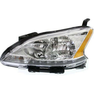 2013-2015 Nissan Sentra Head Light LH, Assembly - Capa.