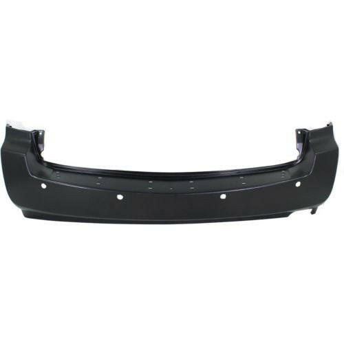 2004-2009 Nissan Quest Rear Bumper Cover, Dark Gray, w/Rear Sensor Hole.