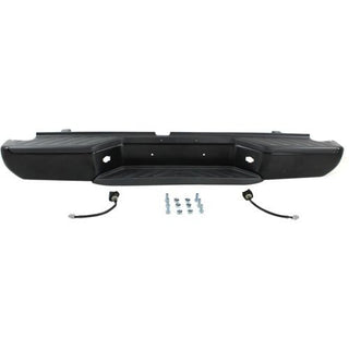 2007-2013 NISSAN FRONTIER REAR BUMPER BLACK, Assembly - Classic 2 Current Fabrication