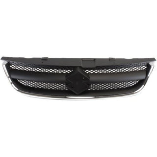 2006-2008 Suzuki Forenza Grille, Chrome Shell/Black - Classic 2 Current Fabrication