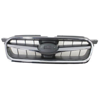 2008-2009 Subaru Legacy Grille, Chrome Shell - Classic 2 Current Fabrication