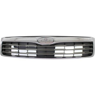 2011-2013 Subaru Forester Grille, Chrome Shell/Silver - Classic 2 Current Fabrication