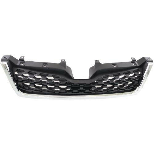 2014-2015 Subaru Forester Grille, Radiator Grille, Chrome/textured-CAPA.