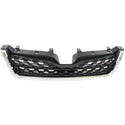 2014-2015 Subaru Forester Grille, Radiator Grille, Chrome/textured-CAPA.