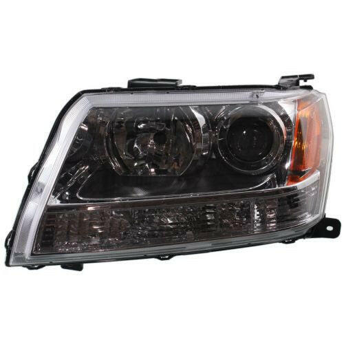 2009-2013 Suzuki Grand Vitara Head Light LH, Lens And Housing.