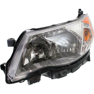 2009-2013 Subaru Forester Head Light LH, Assembly, Halogen.