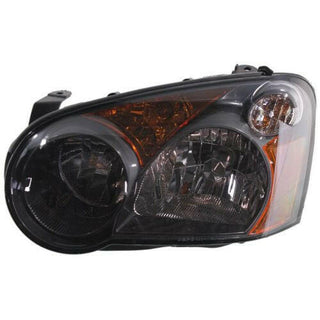 2005 Subaru Impreza Head Light LH, Assembly, Halogen, Black Interior.