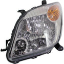 2006 Scion XA Head Light LH, Lens And Housing.