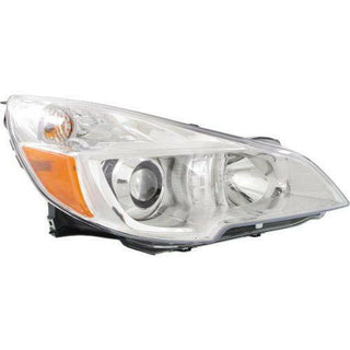 2013-2014 Subaru Outback Head Light RH, Assembly, Chrome Interior - Capa.