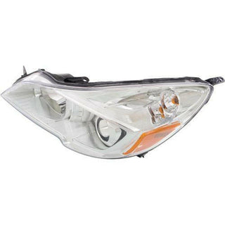 2013-2014 Subaru Outback Head Light LH, Assembly, Chrome Interior - Capa.