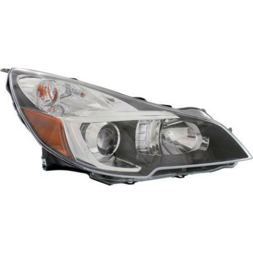 2013-2014 Subaru Outback Head Light RH, Assembly, Black Interior.