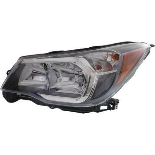 2014-2016 Subaru Forester Head Light LH, Assembly, Gray Interior, Halogen.