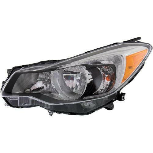 2012-2013 Subaru Impreza Head Light LH, Halogen, Except WRX/Hybrid.