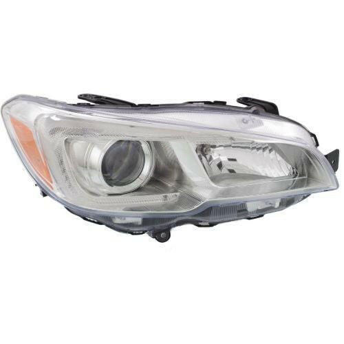 2015-2016 Subaru WRX Head Light RH, Assembly, Halogen.