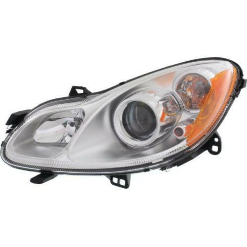 2010-2012 Smart Fortwo Head Light LH, Assembly, Halogen, Pure Model.
