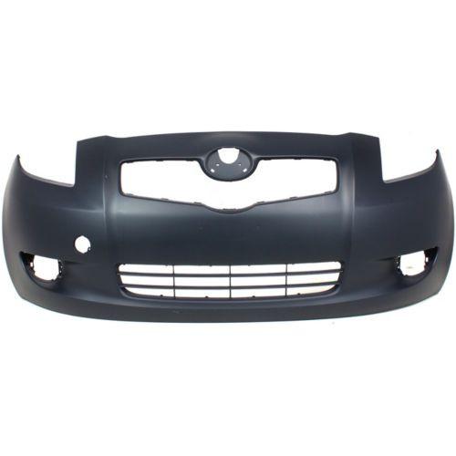 2007-2008 Toyota Yaris Front Bumper Cover, Primed, w/Fog Lamp Hole, Hatchback - Classic 2 Current Fabrication