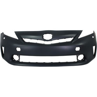 2012-2014 Toyota Prius v Front Bumper Cover, Primed, LED Headlamps - Classic 2 Current Fabrication