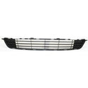 2009-2010 Toyota Corolla Front Bumper Grille, Black (CAPA).