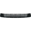 2012-2014 Toyota Camry Front Bumper Grille, Lower, Black (CAPA).