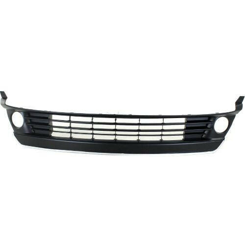 2012-2015 Toyota Prius Front Bumper Grille, Primed W/ Chrome Molding.