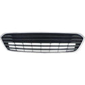 2013-2014 Toyota Avalon Front Bumper Grille, w/o sensors.