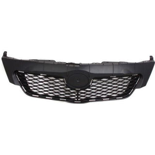 2009-2010 Toyota Corolla Grille, Textured Black (CAPA) - Classic 2 Current Fabrication