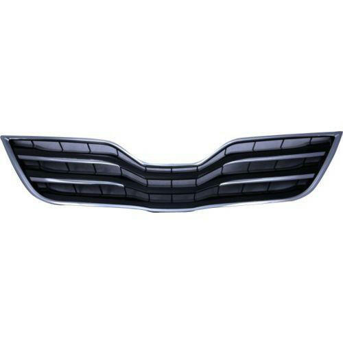 2010-2011 Toyota Camry Grille, Chrome Shell/Black XLE Model.