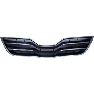 2010-2011 Toyota Camry Grille, Chrome Shell/Black XLE Model.