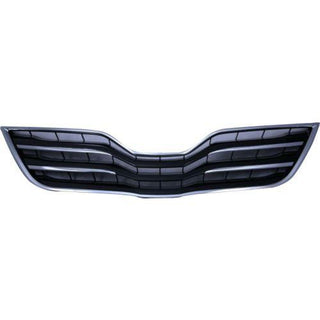 2010-2011 Toyota Camry Grille, Chrome Shell/Black XLE Model (CAPA) - Classic 2 Current Fabrication