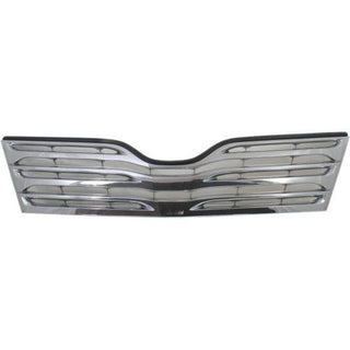 2009-2012 Toyota Venza Grille, Satin Nickel, Chrome - Classic 2 Current Fabrication