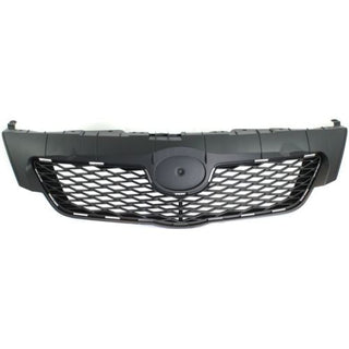 2009-2010 Toyota Corolla Grille, Painted-Black - Classic 2 Current Fabrication
