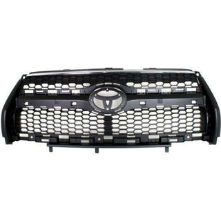 2009-2012 Toyota Rav4 Grille, Primed-Black.