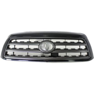 2008-2015 Toyota Sequoia Grille, Black Shell/gray Shell - Classic 2 Current Fabrication