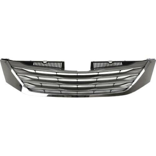 2011-2014 Toyota Sienna Grille, Painted-Black W/ Chrome Molding.