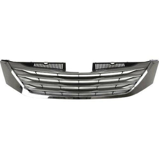 2011-2014 Toyota Sienna Grille, Painted-Black W/ Chrome Molding.