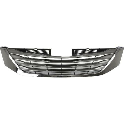2011-2014 Toyota Sienna Grille, Painted-Black W/ Chrome Molding (CAPA).