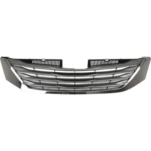 2011-2014 Toyota Sienna Grille, Painted-Black W/ Chrome Molding (CAPA) - Classic 2 Current Fabrication